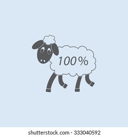 Sheep vector icon