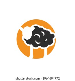 sheep vector icon illustration design template 
