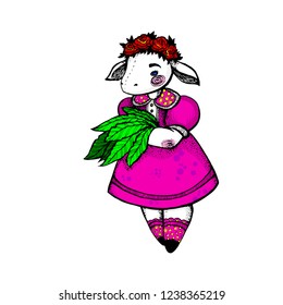 sheep vector illustration