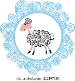 Sheep vector illustration