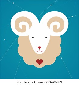 sheep, vector illustration