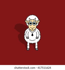 Sheep / Vector illustration