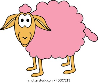 sheep vector illustration