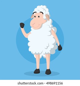 sheep vector illustration design