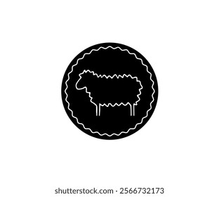 Sheep Wool Illustration - Natural and Sustainable Fiber for Textiles and Agriculture