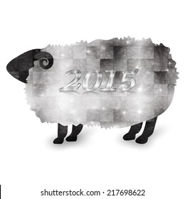 Sheep year greeting cards