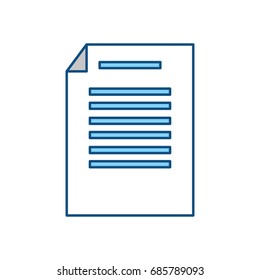 Sheet with bent corner