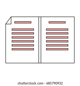 Sheet with bent corner
