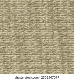 Sheet of coarse and wrinkled paper. Brown crumpled paperboard. Damaged cardboard background. Vector seamless.