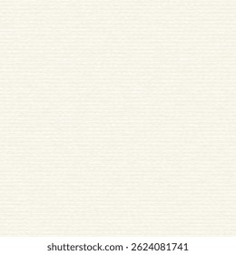 Sheet of craft paper with horizontal ridges. Light gray cardboard structure. Pale textured background. Abstract vector seamless.