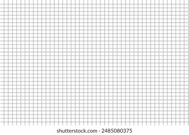 Sheet graph paper background. Architect background. Millimeter paper sheet grid. Geometry concept.