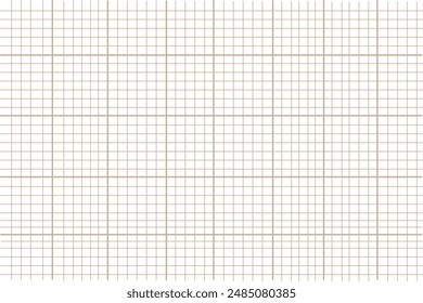 Sheet graph paper background. Architect background. Millimeter paper sheet grid. Geometry concept.