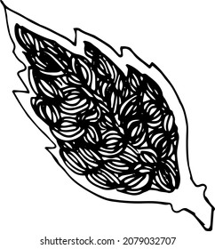 Sheet with a graphical pattern inside