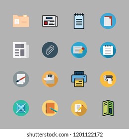 sheet icon set. vector set about card, clipboard, grid and paper icons set.