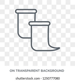 Sheet icon. Trendy flat vector Sheet icon on transparent background from E-learning and education collection. High quality filled Sheet symbol use for web and mobile