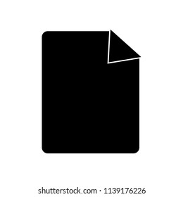 Sheet Image 2d Paper Sheet Stock Vector (Royalty Free) 1139176226 ...