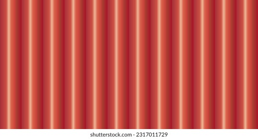 Sheet metal wave, metal tile, abstract background. EPS10 vector