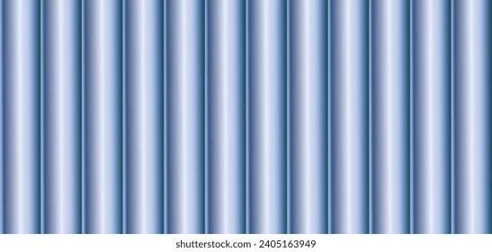 Sheet metal wave, metal tile, abstract background. EPS10 vector