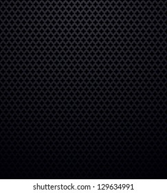 Sheet metallic dark background, vector illustration