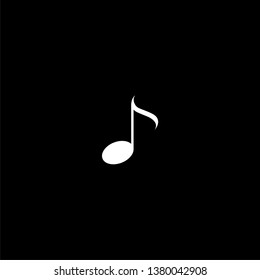 Sheet music Icon in trendy flat style isolated on background. Note symbol for web - site design, app, UI. Vector illustration