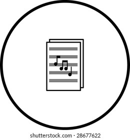 sheet music symbol