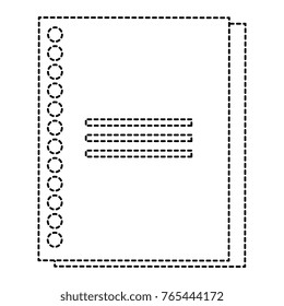 sheet of notebook icon