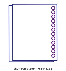 sheet of notebook icon
