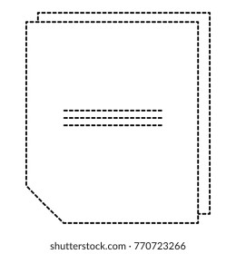 sheet of notebook icon