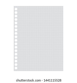 sheet of notebook paper icon