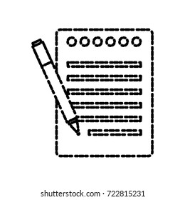 Sheet office and pen