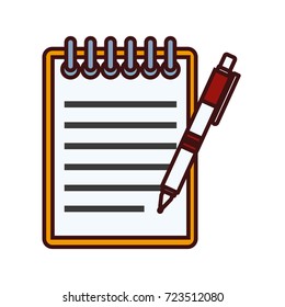 Sheet office and pen