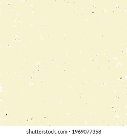 Altpapier mit Spuren von Abbau und Verunreinigungen. Beige Karton mit gestanztem und gekratztem Karton. Abgenutzte und schmutzige Innenwand.
