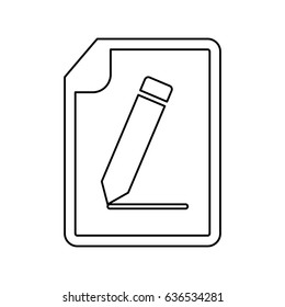 Sheet of paper with a bent corner