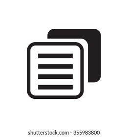 sheet of paper icon