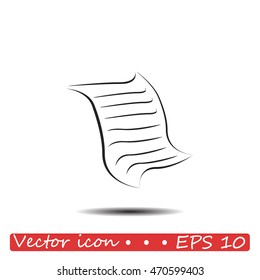  Sheet of paper icon