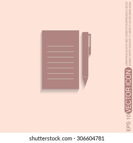 sheet of paper and pen