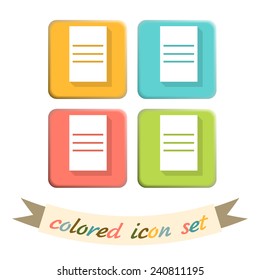 sheet of paper. tablet with paper