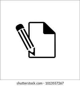 Icono de línea de lápices y hojas para web, móviles e infografías. Icono vector de gris oscuro aislado en fondo gris claro.