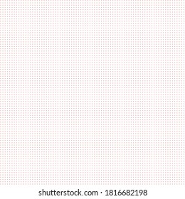 Hoja de puntos rojos sobre un fondo blanco. Perfecto para planificador, portátil, escuela, impresión.Patrón de puntos geométricos para la escuela, cuadernos, cuadernos, diarios, notas, banners, impresos, libros.