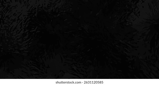 A sheet of rough black textured watercolor splatter paper as a background.vector eps10