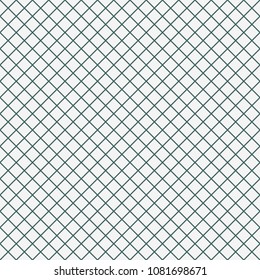 Sheet of school notebook for exercises. Blue square, seamless background, simple blank. Vector illustration. eps 10