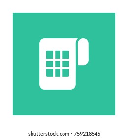  sheet square flat