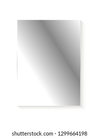 Sheet white gradient shadow