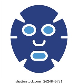 Elemento de icono de máscara de hoja para diseño