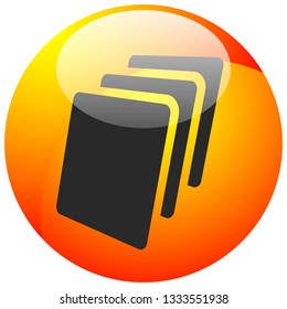 Sheets icon, Sheets of paper or other material