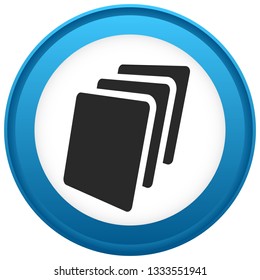 Sheets icon, Sheets of paper or other material