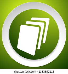 Sheets icon, Sheets of paper or other material