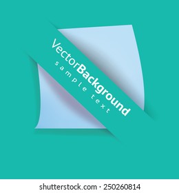 Sheets paper. Vector illustration