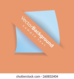 Sheets paper. Vector illustration