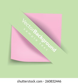 Sheets paper. Vector illustration